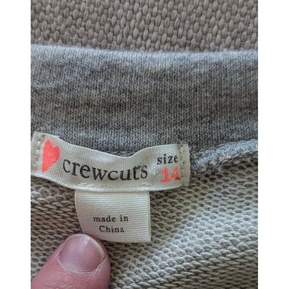 Crewcuts Girls Sweater Shirt Rainbow sz 14 Sequence Silver Sparkle Holiday - Picture 4 of 5